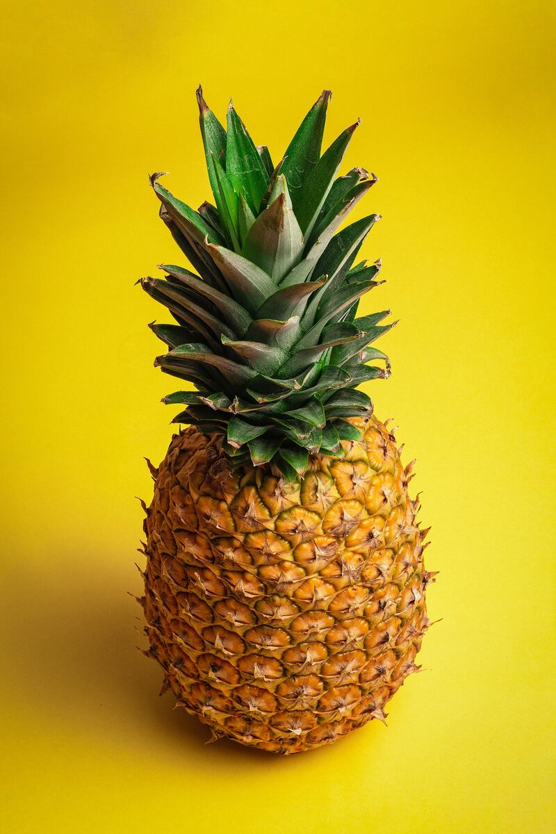 Pineapples are one of the clean 15 fruits and vegetables. Unsplash