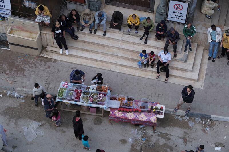 People visit a market during Ramadan in Benghazi, Libya. Reuters