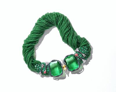 Cindy Chao lists the emerald as one of her favourite stones to work with 