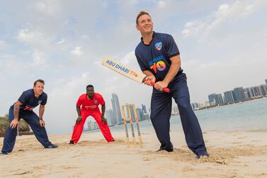 International cricketers of the calibre of Luke Ronchi, left, Andre Fletcher, centre, and Colin Ingram will be involved in the T10 League. Four Communications