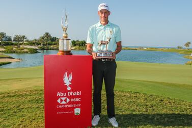 Josh Hill earns place at Abu Dhabi HSBC Championship 2022. Photo: HSBC Championship 2022