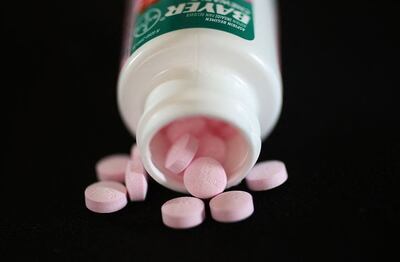 Long-term use of aspirin can have harmful side effects, such as internal bleeding and organ damage. AFP