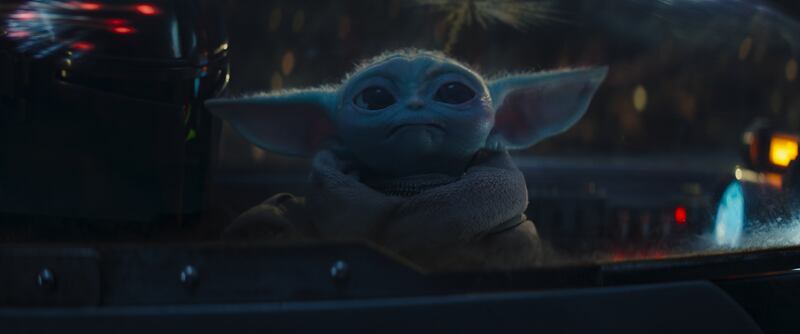 Grogu, aka Baby Yoda, voiced by David Acord