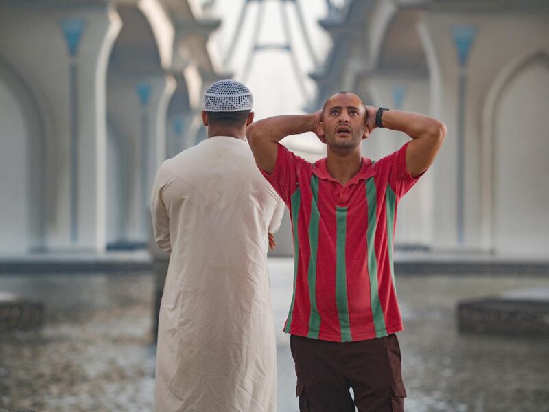 A still from new Emirati comedy film 'Rashid & Rajab'. Image Nation Abu Dhabi 