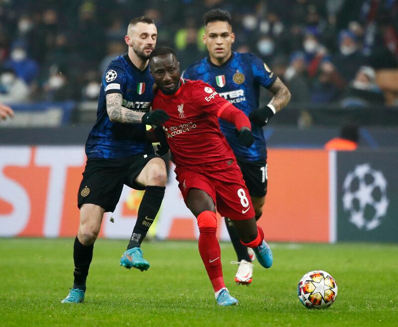 Naby Keita - 7. The Guinean came on for Elliott just before the hour and improved the midfield right away. He kept possession and harried the opposition. Reuters