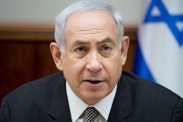 Prime Minister Benjamin Netanyahu was indicted in January on charges of bribery, fraud and breach of trust. He denies any wrongdoing in all three cases.
