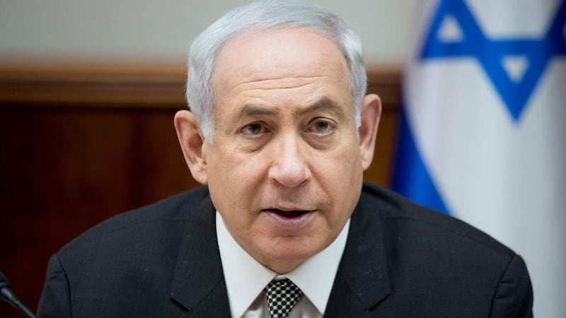 Prime Minister Benjamin Netanyahu was indicted in January on charges of bribery, fraud and breach of trust. He denies any wrongdoing in all three cases.