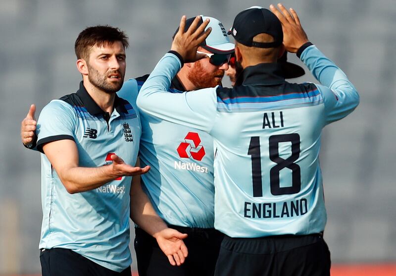 England's Mark Wood picked up three wickets. Reuters