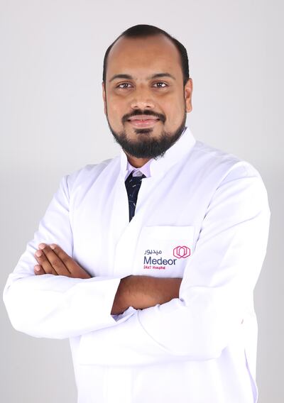 Dr Saheer Sainalabdeen says people were isolating for longer periods in the early stages of the pandemic than they would be today. Photo: Medeor Hospital