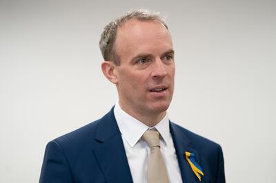 Justice Secretary and Deputy Prime Minister Dominic Raab said prisoners should not have access to no-go zones in prison kitchens. PA