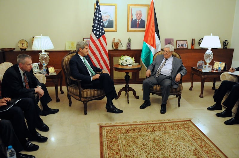 Michael Ratney, President Joe Biden's nominee for US ambassador to Saudi Arabia with former Secretary of State John Kerry. Photo: US Department of State