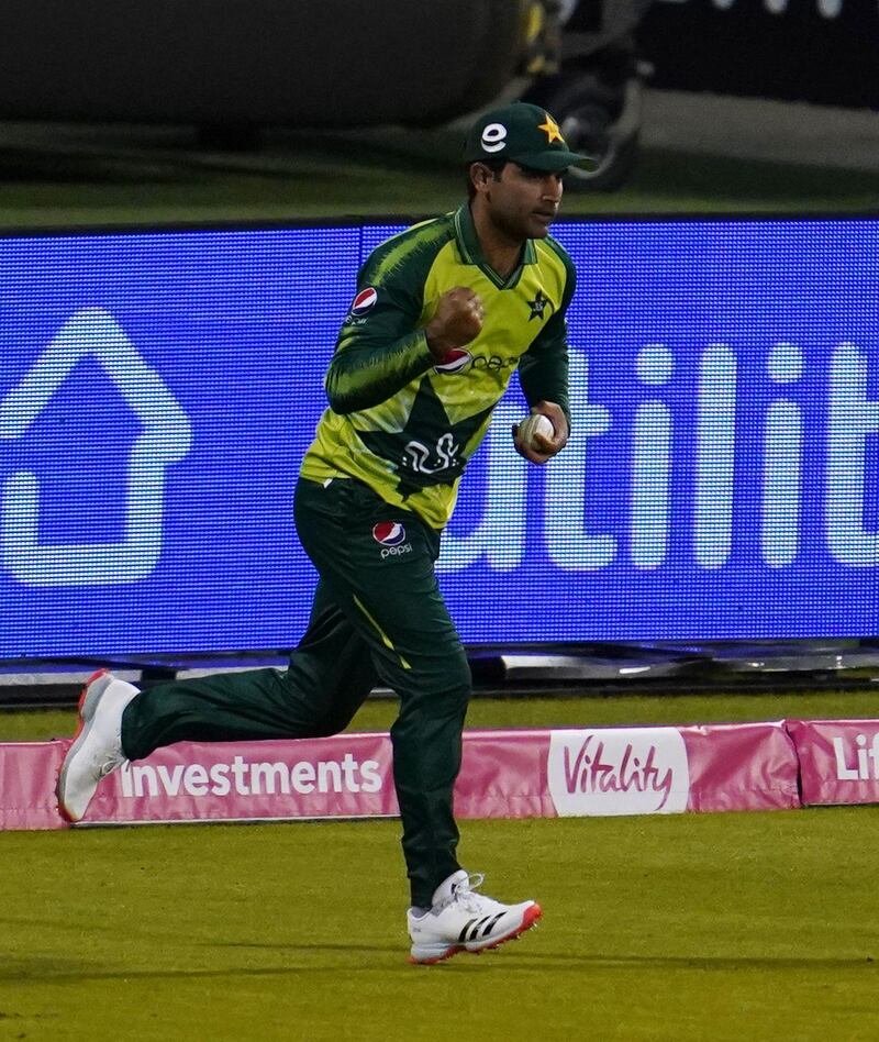 Fakhar Zaman – 6, Hit a promising 36 from 22 balls in the second game, but played all round Moeen Ali’s straight-break in the third. Held a fine catch to dismiss Malan. AFP