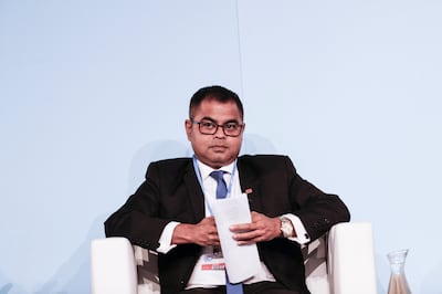 Thoriq Ibrahim, Minister of Climate Change, Environment and Energy of the Maldives. Dominika Zarzycka / NurPhoto via Getty Images
