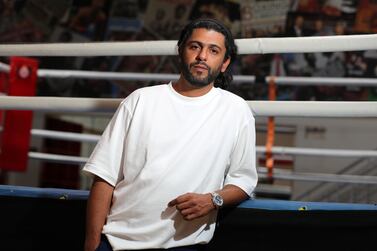 Boxing promoter Ahmed Al Seddiqi. Round 10 Boxing Club, Al Quoz, Dubai. Chris Whiteoak / The National