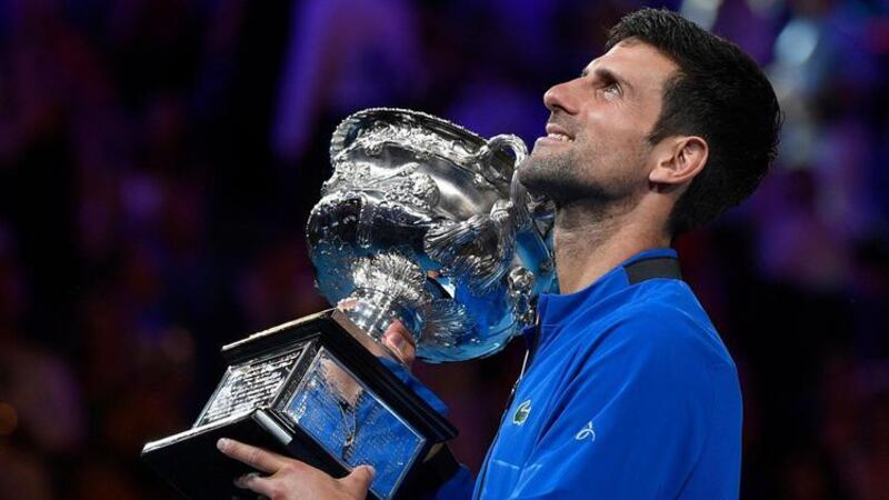 Novak Djokovic beat Rafael Nadal in the 2019 Australian Open final to win the Grand Slam for a recrod seventh time. AFP