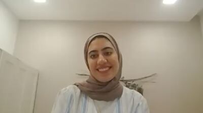 Eman AlBahrani, a volunteer and outreach co-ordinator at Shamsaha. Danielle Doporto for The National