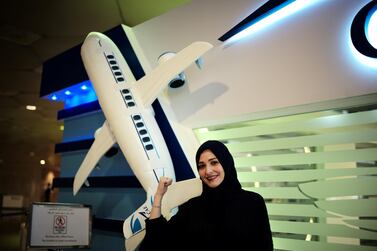 Dalia Yashar, one of the first Saudi students who registered to become a commercial pilot, stands in front of the registration centre, CAE Oxford ATC, where Saudi women can pursue their carrier as a commercial pilots, at King Fahd International Airport in Dammam, Saudi Arabia, on July 15, 2018. Reuters