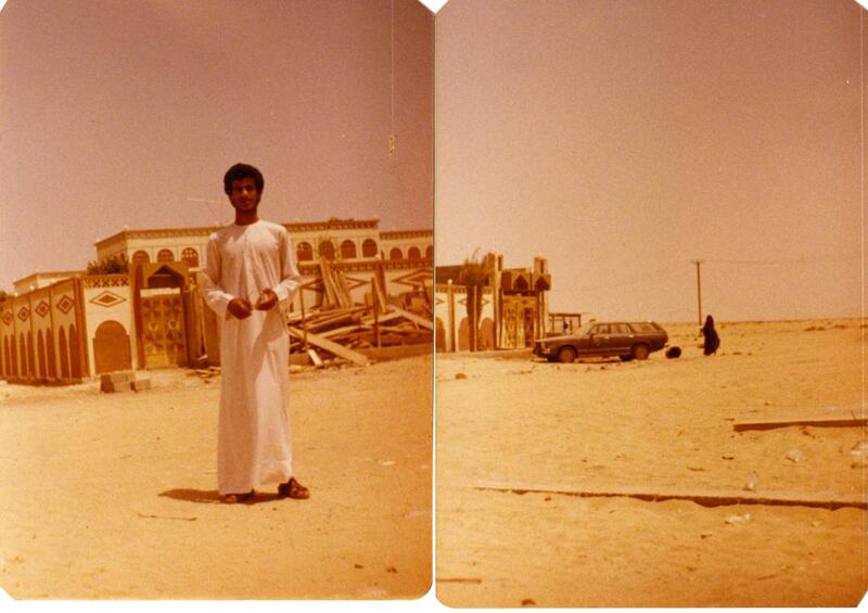 "My father’s friend Ahmed Abdulla Al Jassasi, Al Shahama, 1980" Courtesy National Pavilion UAE  