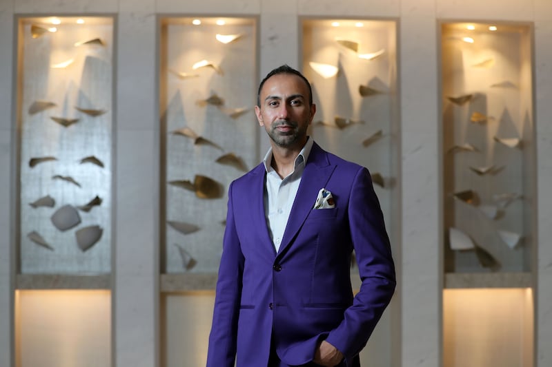 Jigar Sagar says his most cherished purchase is the first home he bought in Dubai at the age of 25. Chris Whiteoak / The National