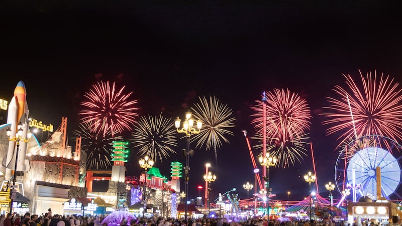 Global Village will have fireworks every day over Eid, starting at 9pm. Photo: Global Village