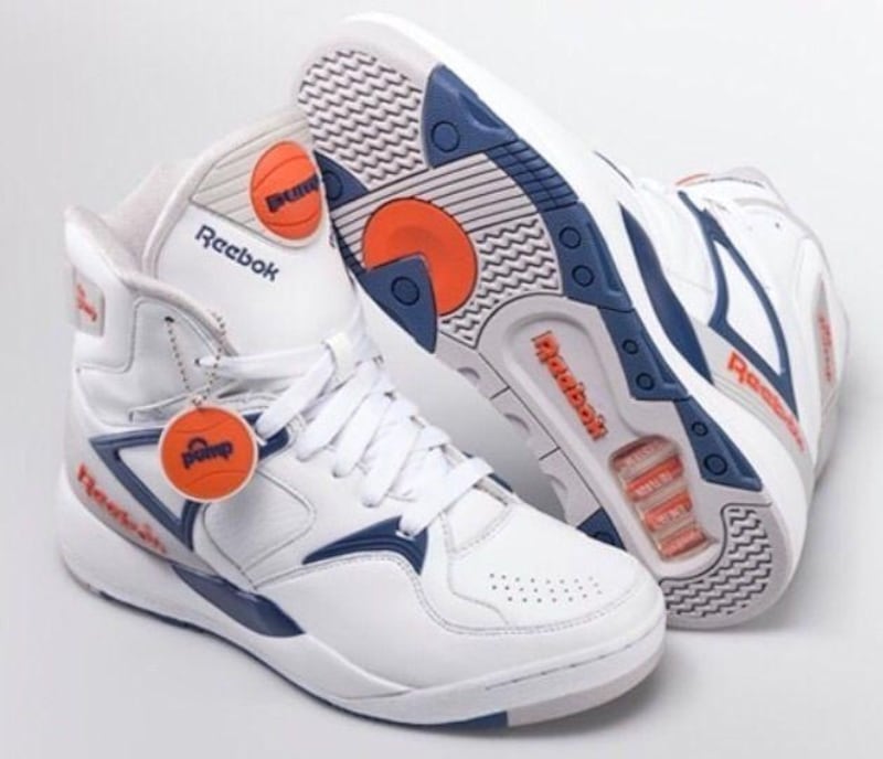 The Reebok Pump were the first sneakers designed to give a custom fit. Courtesy Reebok