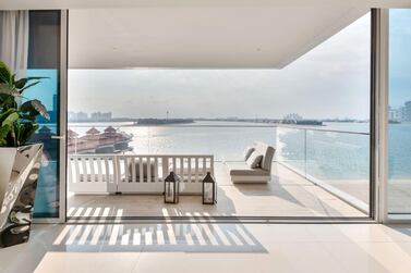 Serenia The Palm penthouse, Palm Jumeirah. Courtesy Luxhabitat Sotheby's International Realty