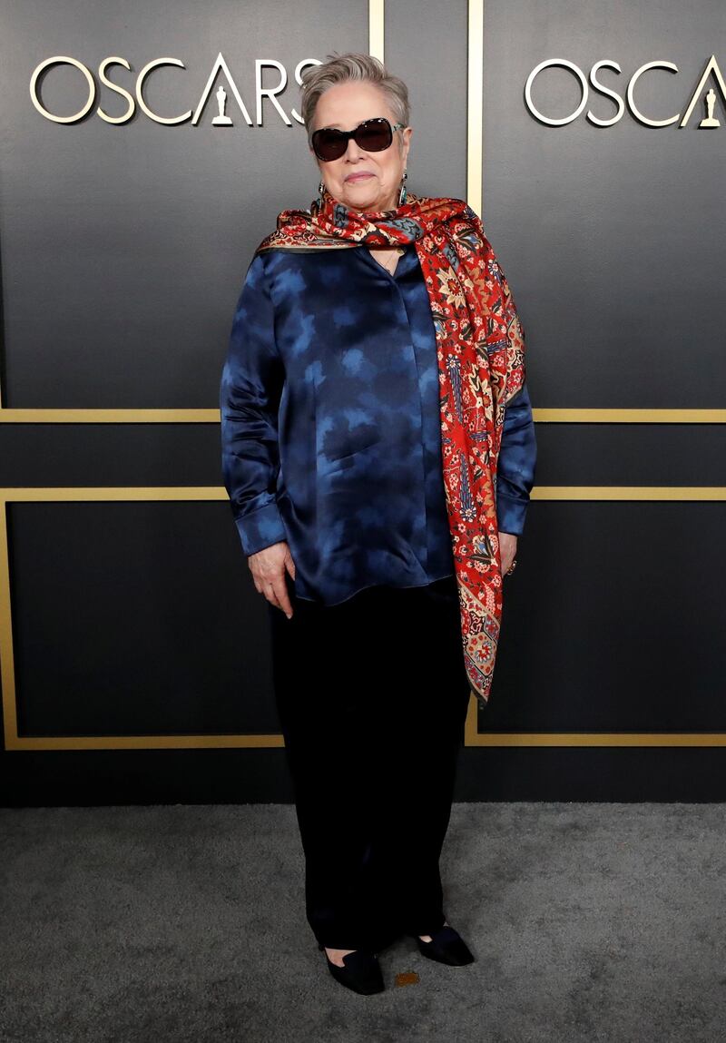 Kathy Bates arrives for the 92nd Oscars Nominees Luncheon in Hollywood, California, on January 27, 2020. Reuters