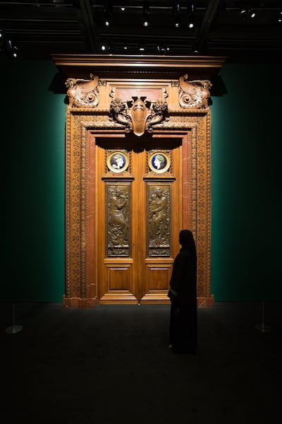 Henri-August Fourdinois's 'Door', 1878. Louvre Abu Dhabi