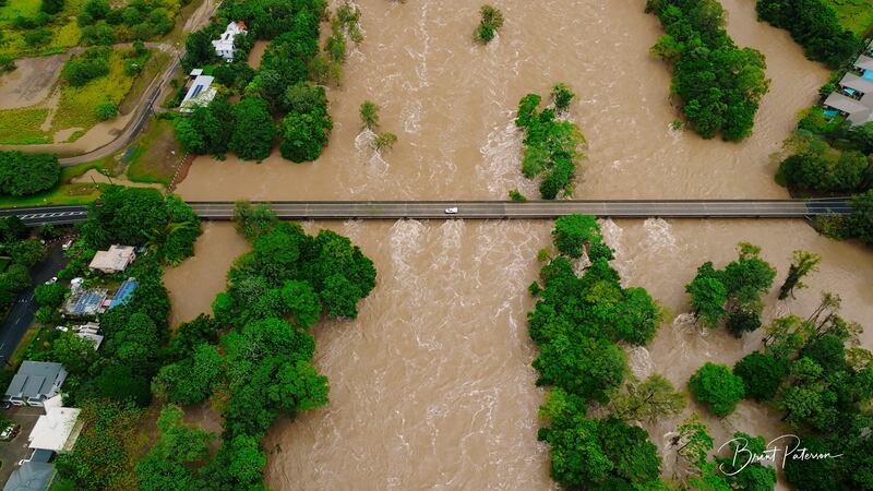 Flooding caused by heavy rains and water in Cairns, Queensland, north-eastern Australia. Reuters