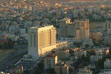 An aerial view of Amman, the capital of Jordan. Moody's on Friday affirmed the country's stable outlook and issuer ratings (Courtesy: Four Seasons Hotel Amman) 