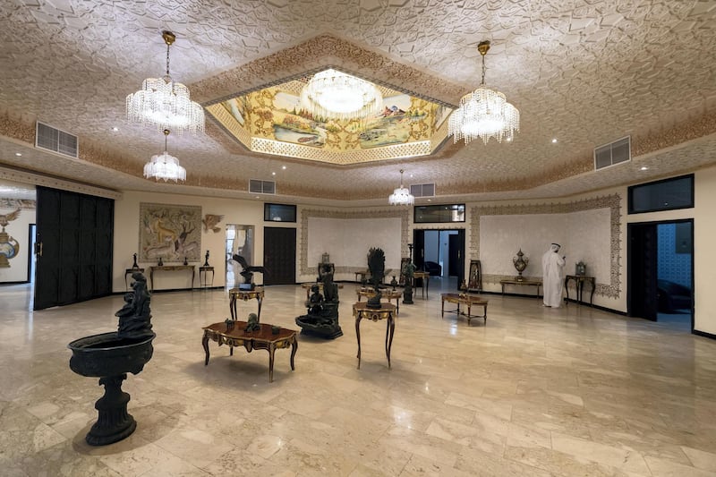 Ras Al Khaimah, United Arab Emirates - Reporter: Anna Zacharias: A look inside Al Qasimi Haunted Palace. Thursday, January 2nd, 2020. Ras Al Khaimah. Chris Whiteoak / The National