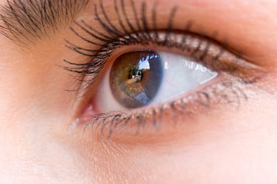 beautiful woman's open eye closeup (iStockphoto.com)