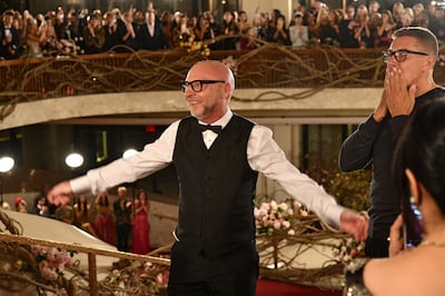 Months in the planning, the couture shows are a twice-yearly event where the designers Domenico Dolce and Stefano Gabbana give full flight to their imaginations, creating one-of-a-kind pieces of high jewellery. Photo: Dolce & Gabbana
