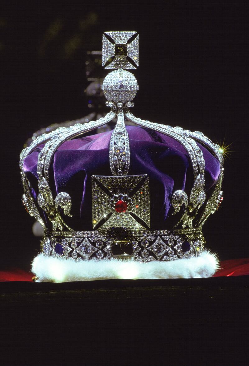 The Imperial Crown of India was made for King George V. Getty Images