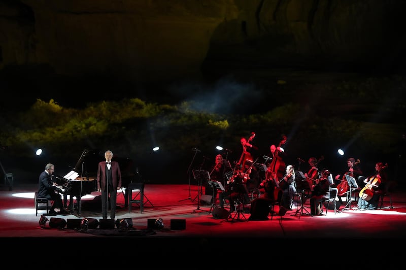 The concert was also broadcast on MBC 1 for those who couldn't make it. Getty Images for The Royal Commission for AlUla
