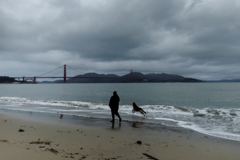 San Francisco residents are preparing for large-scale flooding. Reuters