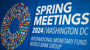 After a 'surprisingly resilient' 2023, the IMF revised global growth slightly higher this year to 3.2 per cent.. Bloomberg