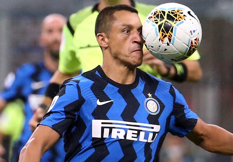Inter Milan's Alexis Sanchez. EPA