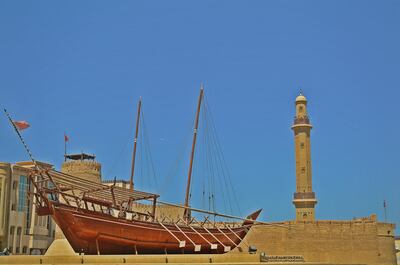 One of the images uploaded to the 2018 Wiki Loves Emirates campaign: the boat at Dubai Museum.