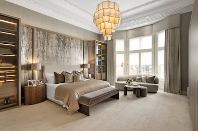 The main bedroom suite. Photo: Alex Winship & The Family Office / UKSIR