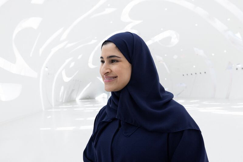 Sarah Al Amiri, Minister for Advanced Technology and chairwoman of the UAE Space Agency.  Christopher Pike / Reuters