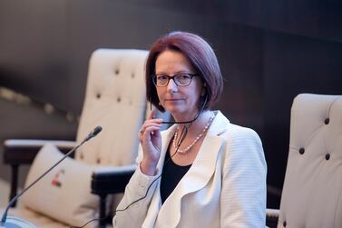 Julia Gillard, the former prime minister of Australia. Silvia Razgova / The National