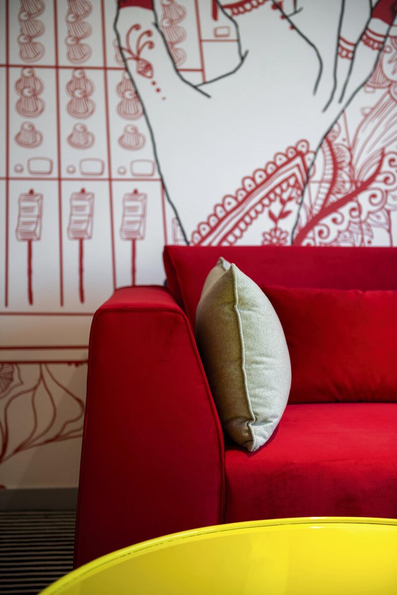 The bold design at the newly opened Radisson Red Hotel Dubai Silicon Oasis is designed to appeal to millennials.