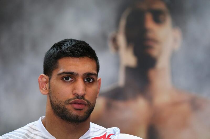 Amir Khan has been asking for a bout with Floyd Mayweather Jr for a long time. Alex Livesey / Getty Images