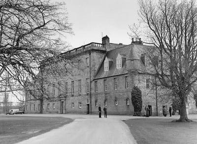 Gordonstoun School, a previously crumbling Scottish mansion, in May 1962. Getty Images