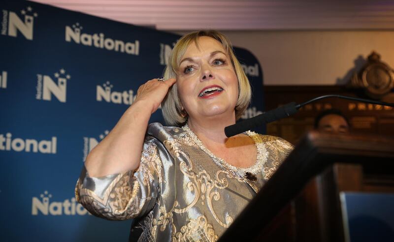 National leader Judith Collins concedes the 2020 New Zealand General Election, following Labour's Jacinda Ardern's victory. Getty Images