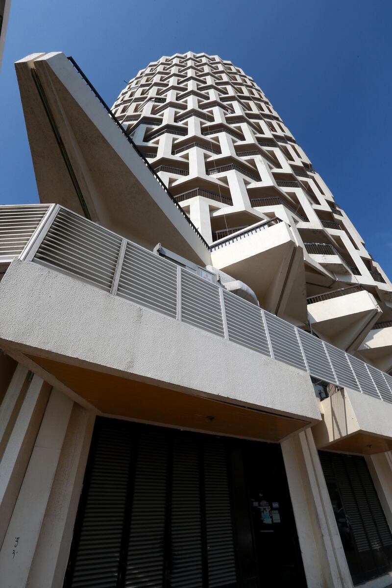 ABU DHABI - UNITED ARAB EMIRATES - 23JAN2014 - Al Ibrahimi Building on Electra Street in Abu Dhabi. Ravindranath K / The National (to go with Nick Leech story for Review)