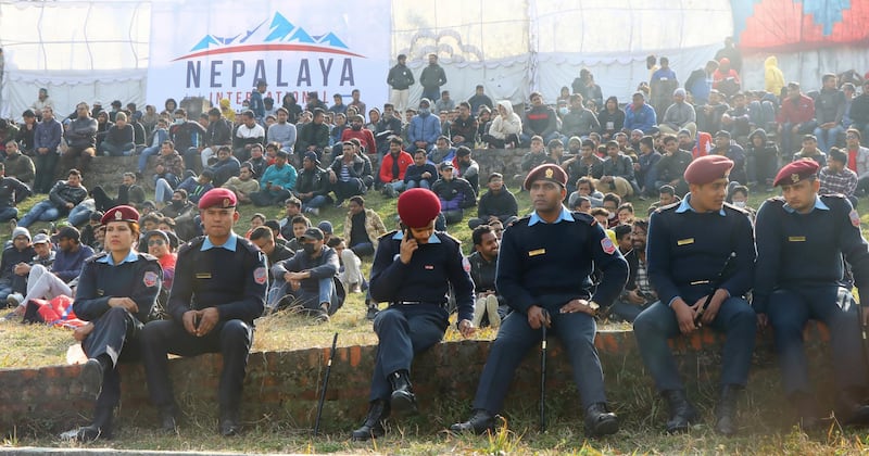 Spectators during CWC L2 match between Nepal and Oman in TU Stadiu on 5th Feb 2020 in Kathmandu, Nepal (4)