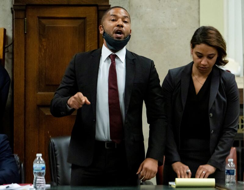 Smollett was sentenced to 30 months' probation, with the first 150 days to be spent in prison.