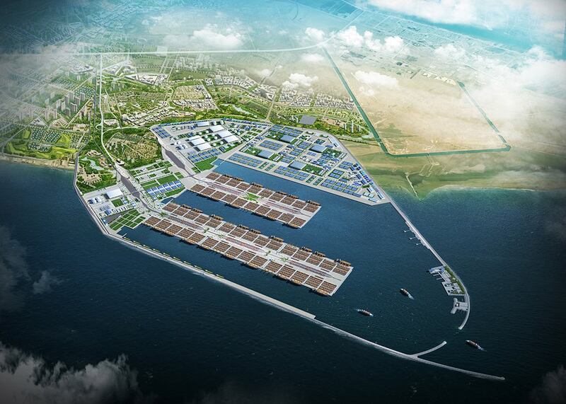 Iraq is seeking to link Al Faw port on the Arabian Gulf, currently under construction, to its northern border with Turkey by rail and road. Photo: Daewoo E&C
